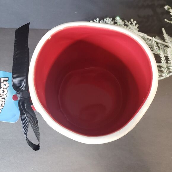 NEW Rae Dunn Looney Tunes Collectible Tasmanian Devil Double Sided Stoneware Mug - Picture 4 of 5